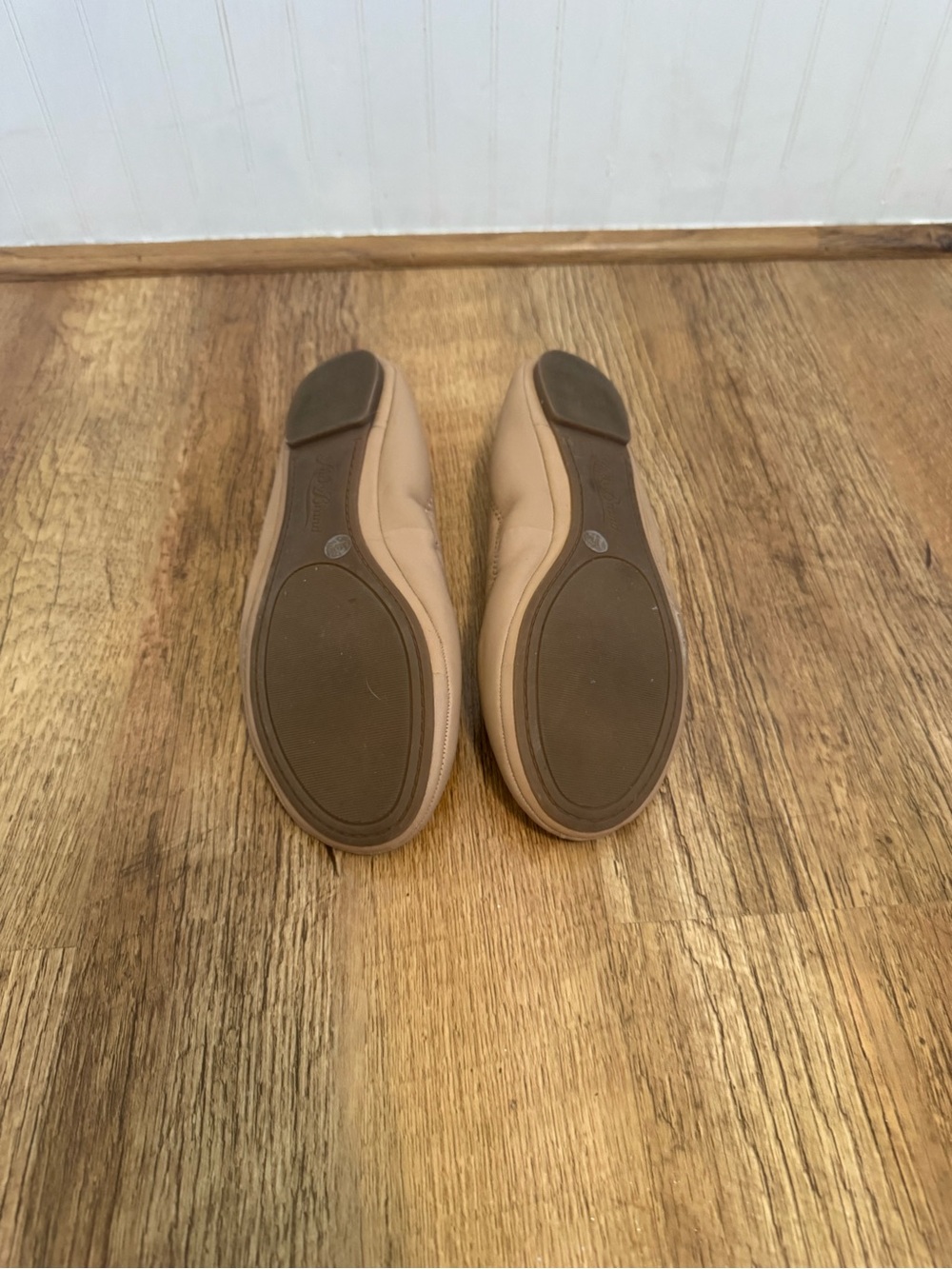 Lucky Brand Nude/Tan Leather Ballet Flats - Picture 4 of 4